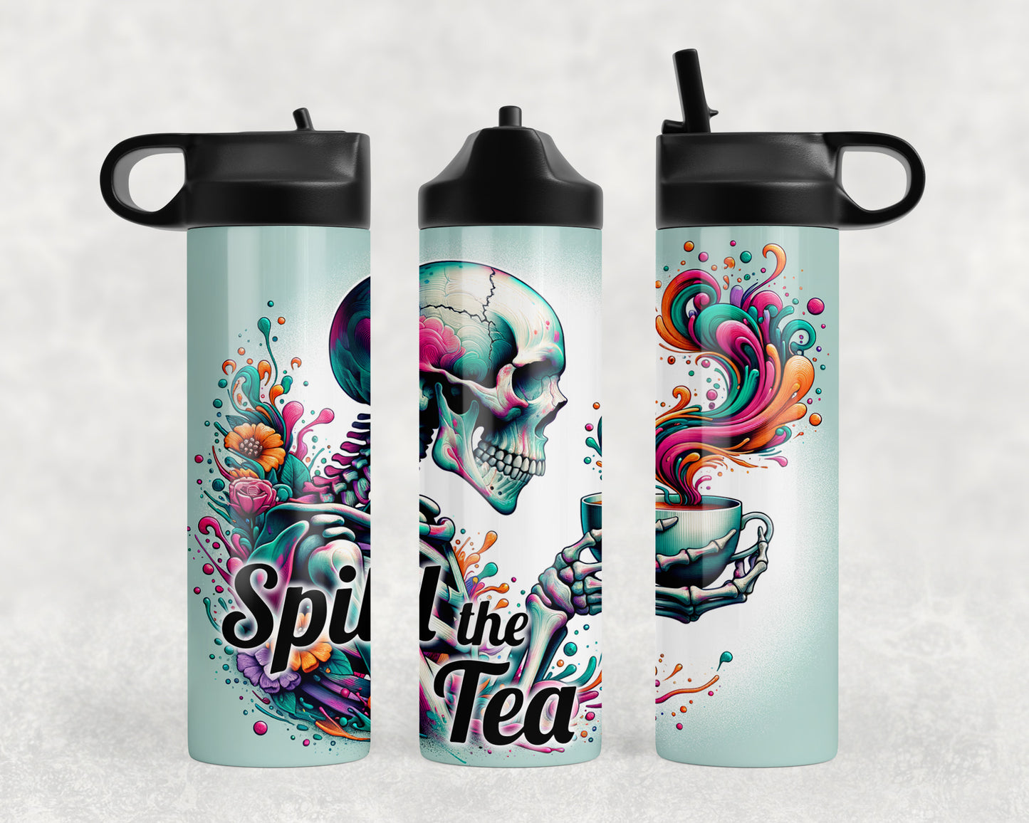 Funny Skeleton Water Bottle - 351