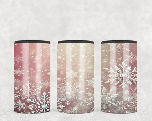 Snowflakes 5-in-1 Can Hugger Tumbler - 355