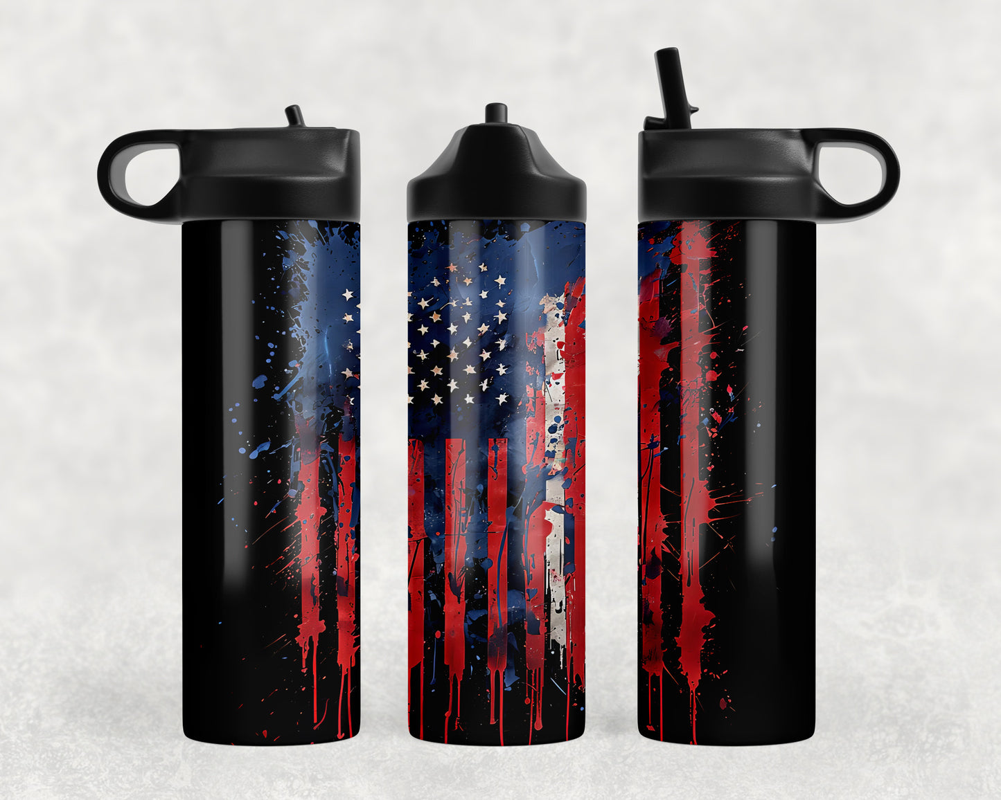 American Flag Water Bottle - 357