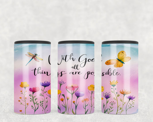 Bible Verse 5-in-1 Can Hugger Tumbler - 361