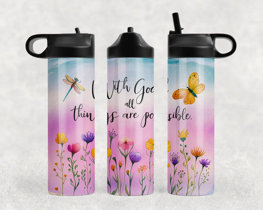 Bible Verse Water Bottle - 361