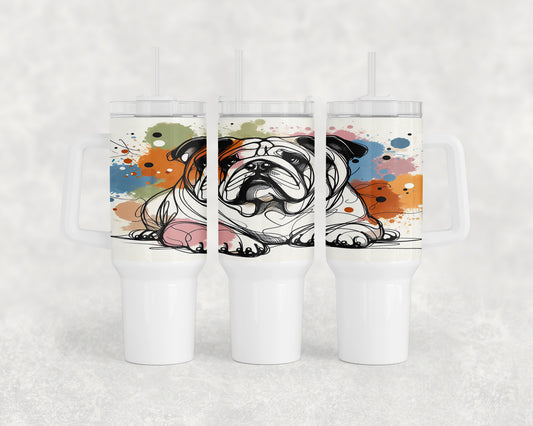 Bulldog 40oz Tumbler - 373