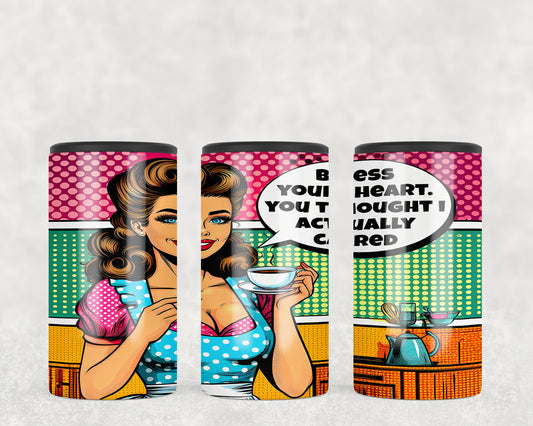 Funny Vintage Housewife 5-in-1 Can Hugger Tumbler - 374