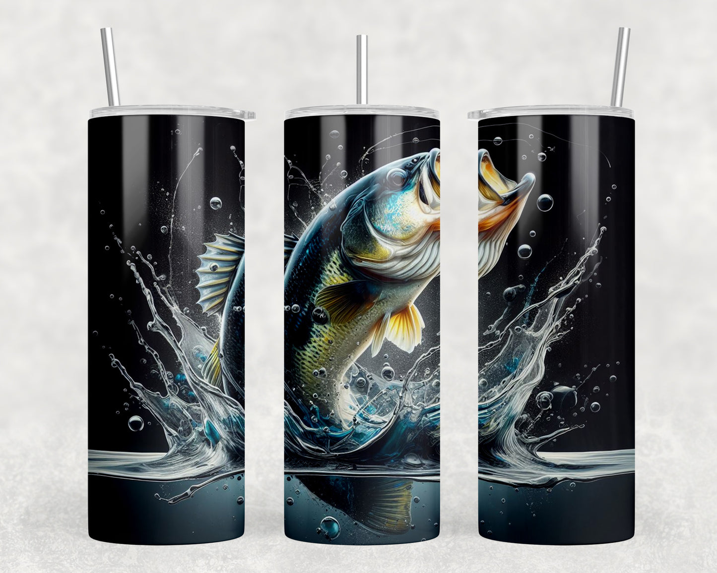 Fishing 20oz Skinny Tumbler - 375