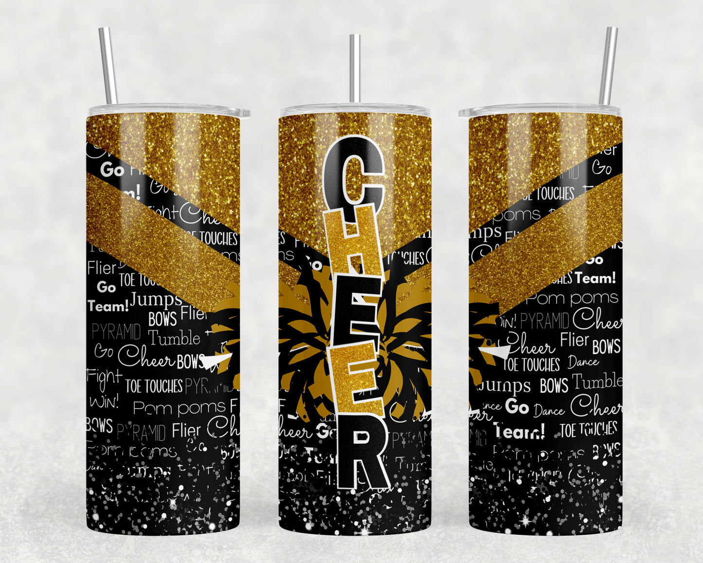 Cheer 20oz Skinny Tumbler - 387