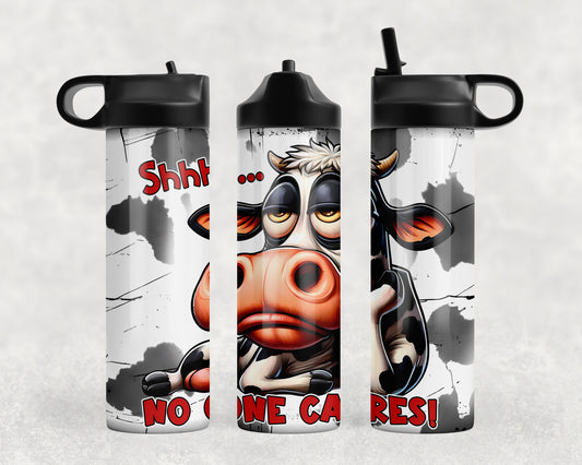 Funny Cow Water Bottle - 396