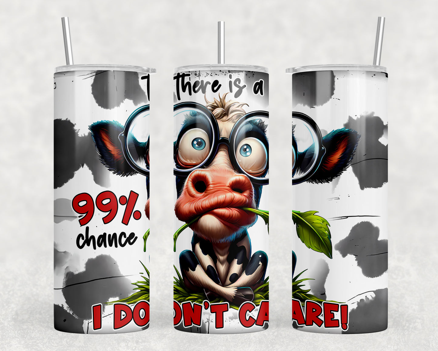 Funny Cow 20oz Skinny Tumbler - 399