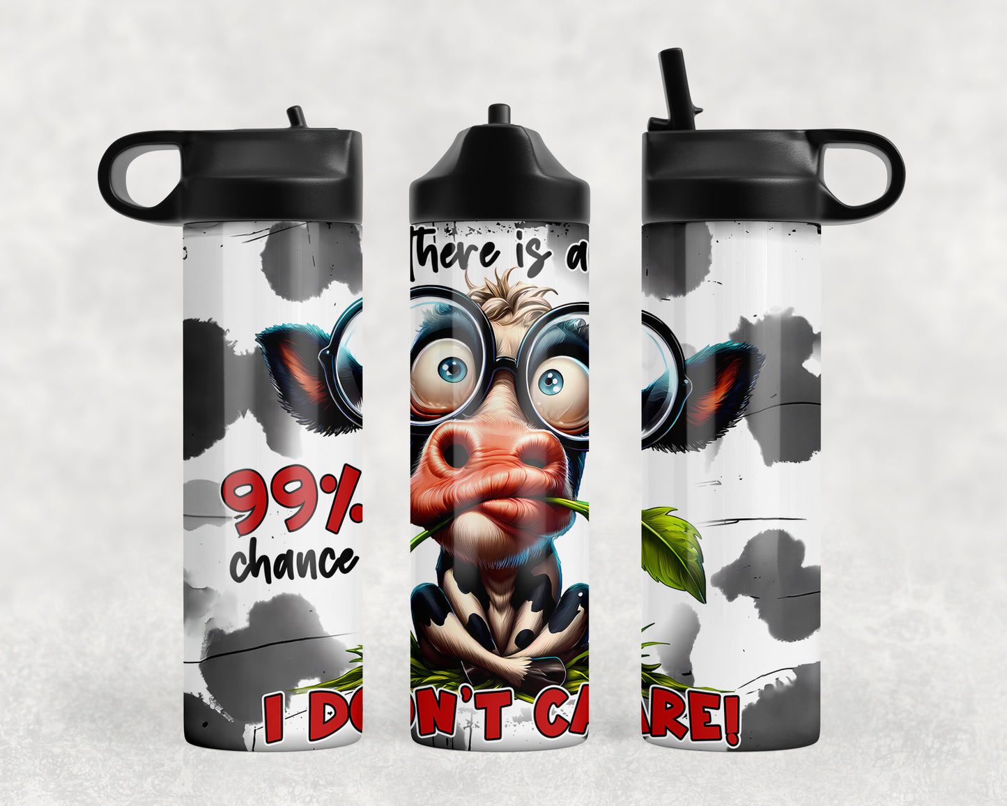 Funny Cow Water Bottle - 399