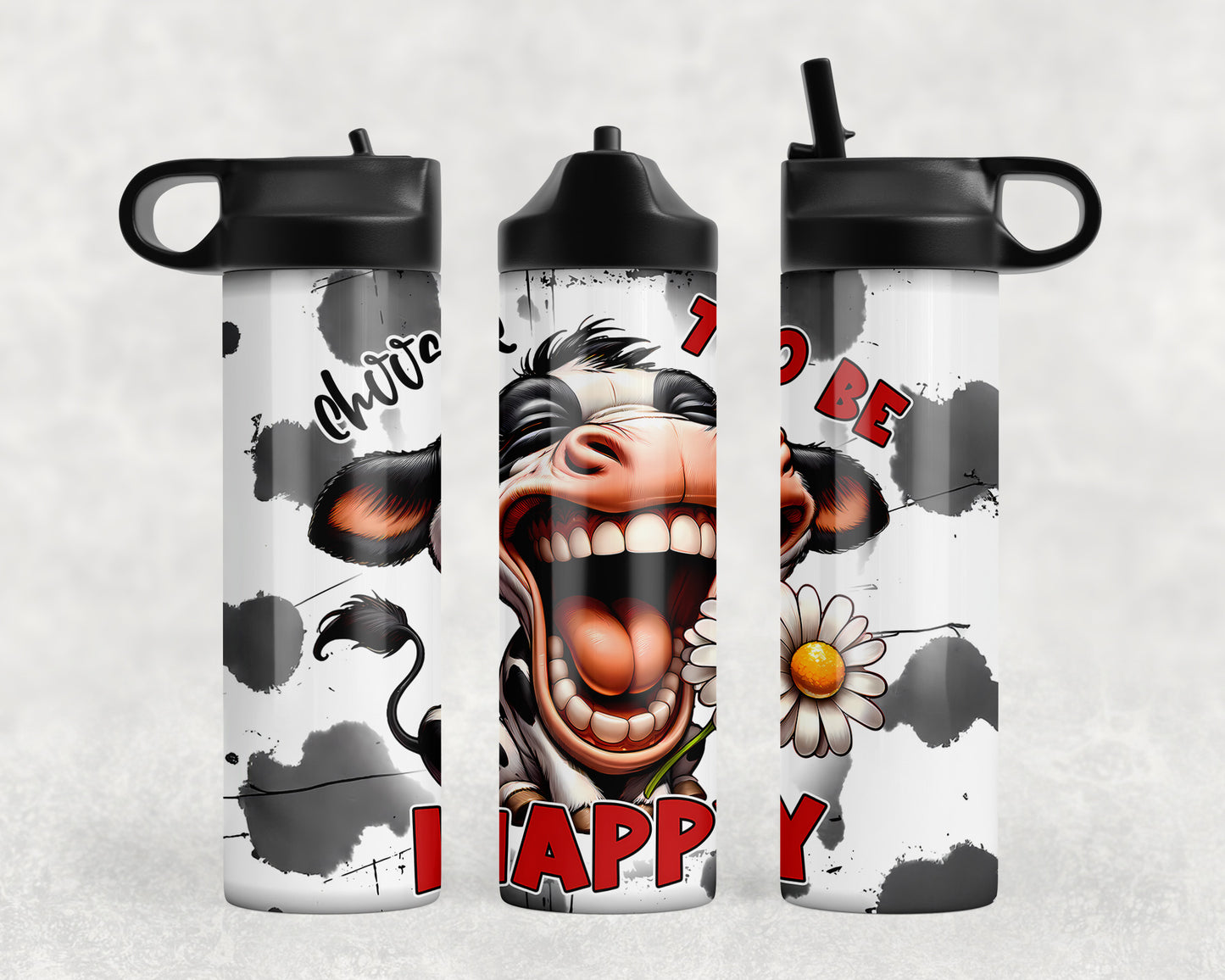 Funny Cow Water Bottle - 402