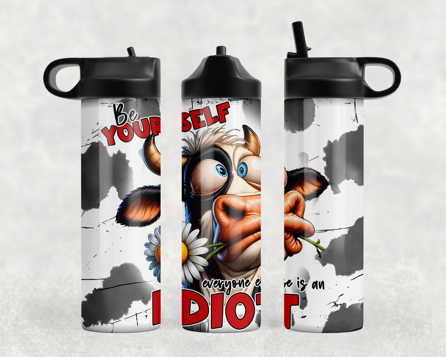 Funny Cow Water Bottle - 403