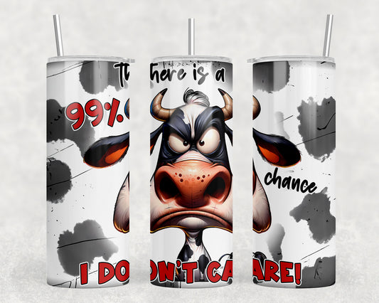 Funny Cow 20oz Skinny Tumbler - 413