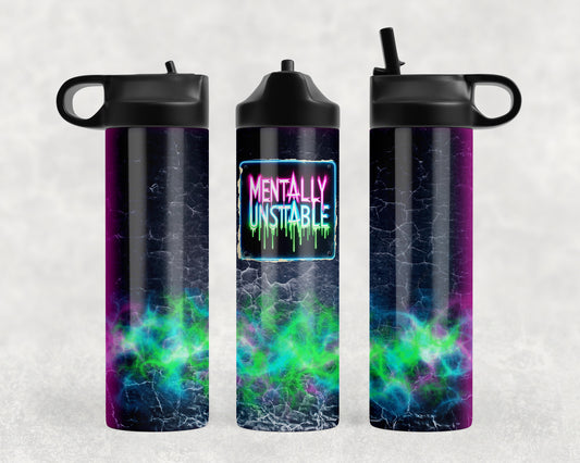 Mentally Unstable Water Bottle - 432