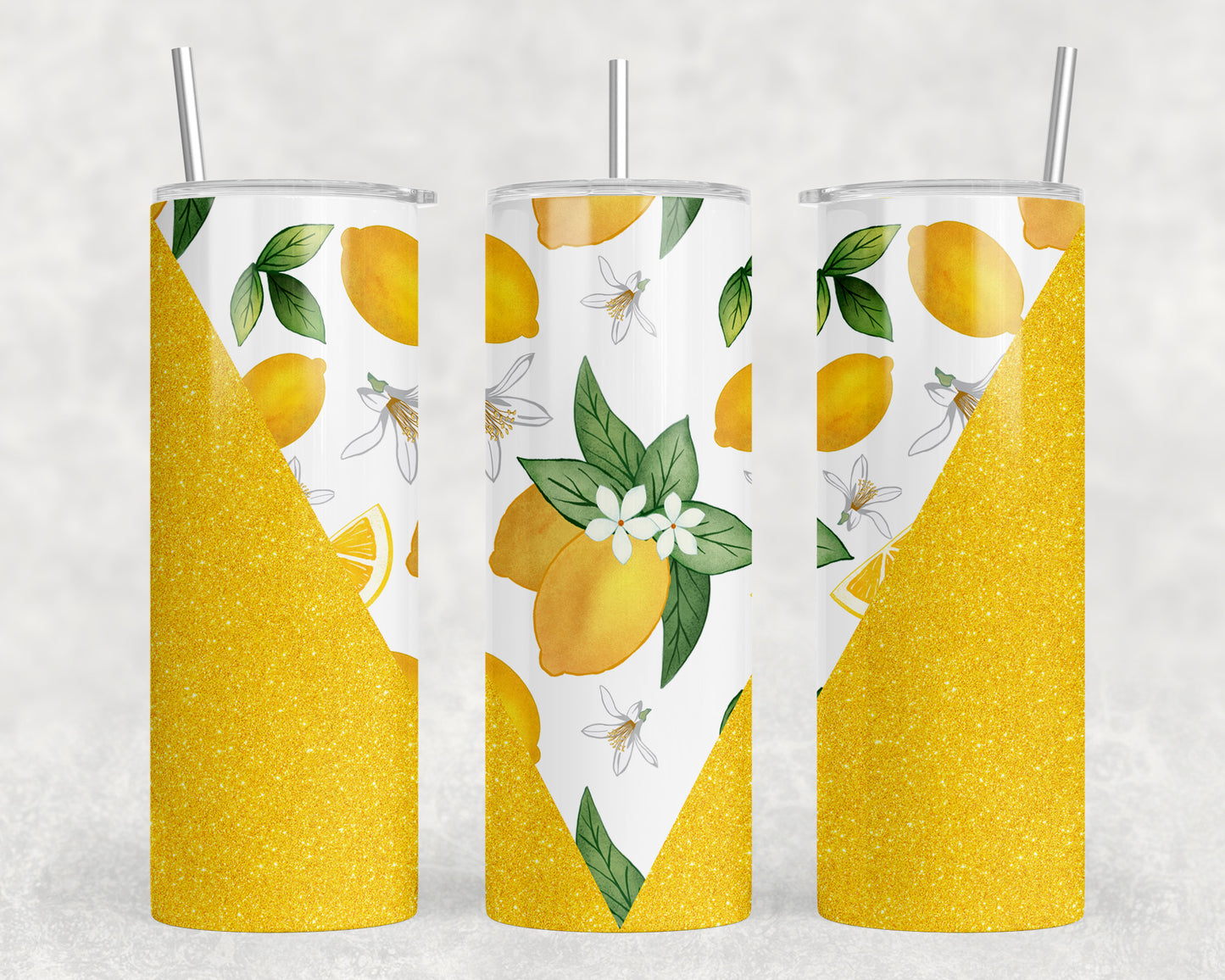 Lemons 20oz Skinny Tumbler - 444