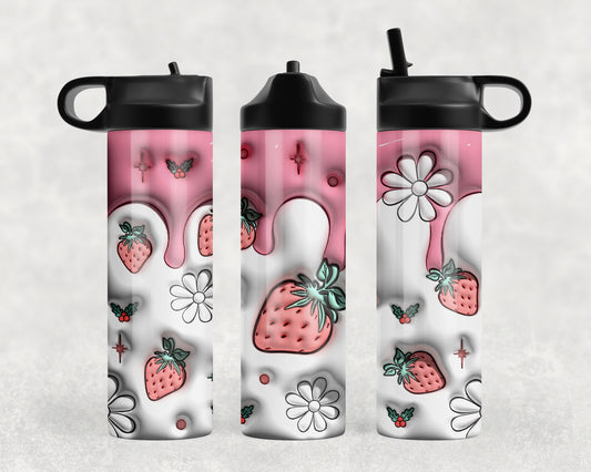 Strawberry Inflated Water Bottle - 445