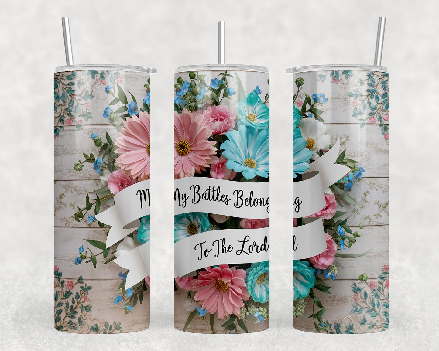 Bible Verse 20oz Skinny Tumbler - 452