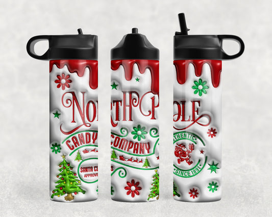 Christmas Inflated Water Bottle - 453