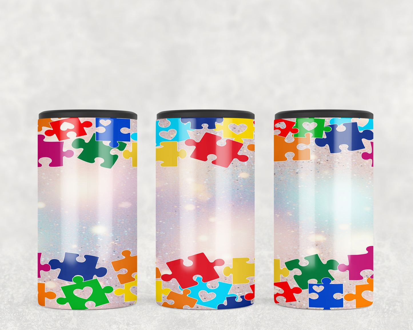 Puzzle Pieces 5-in-1 Can Hugger Tumbler - 456