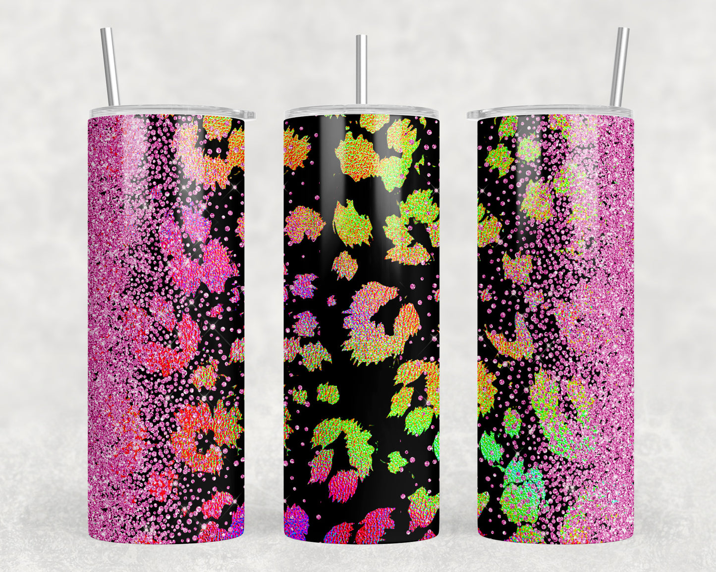 Leopard Print 20oz Skinny Tumbler - 457