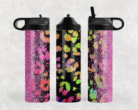 Leopard Print Water Bottle - 457