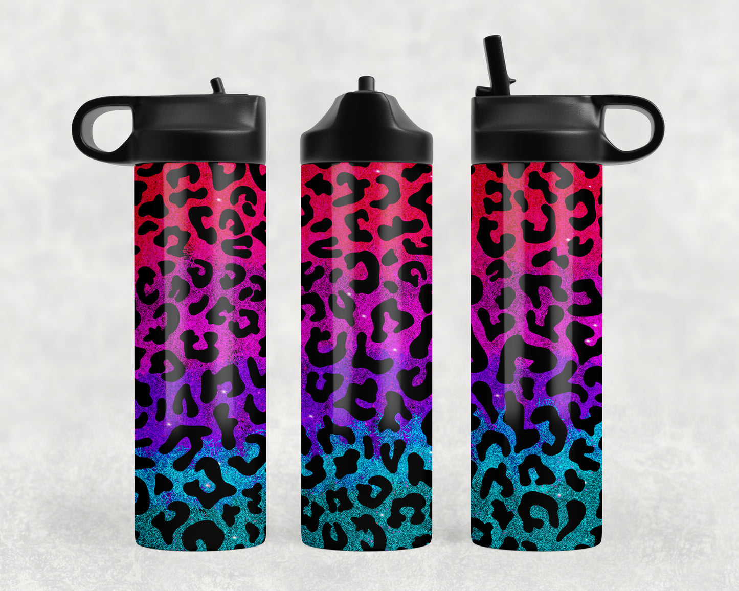 Leopard Print Water Bottle - 468