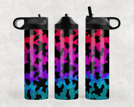 Cow Print Water Bottle - 469