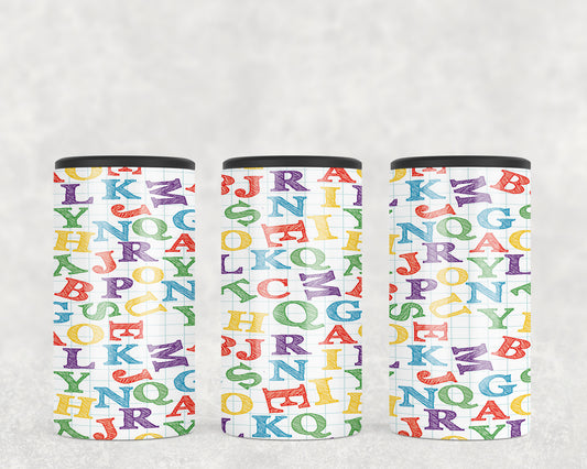 Alphabet 5-in-1 Can Hugger Tumbler - 471