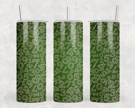 Numbers 20oz Skinny Tumbler - 473