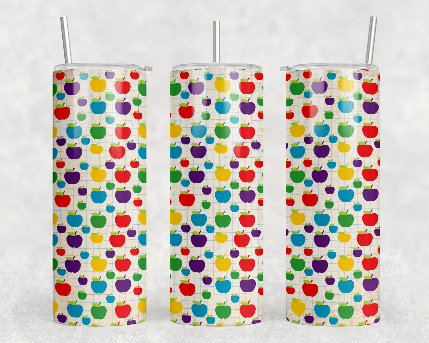 Apples 20oz Skinny Tumbler - 477