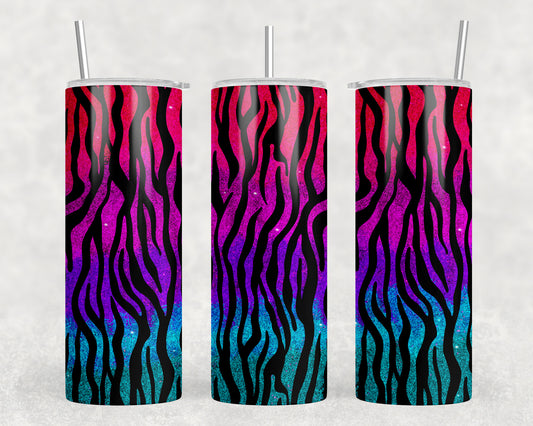 Zebra Stripes 20oz Skinny Tumbler - 478