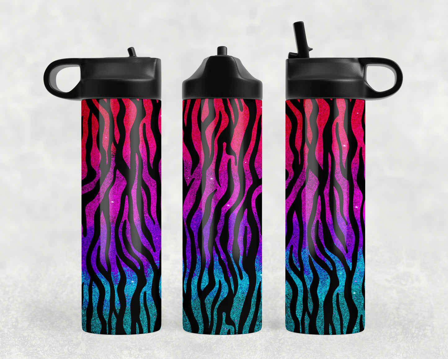 Zebra Stripes Water Bottle - 478