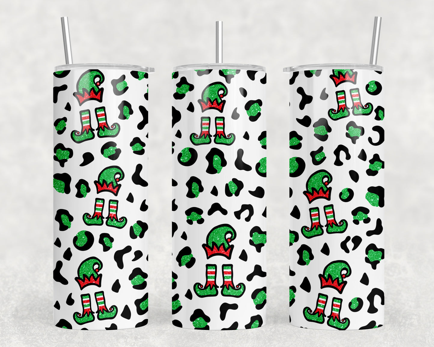 Christmas Elves 20oz Skinny Tumbler - 481