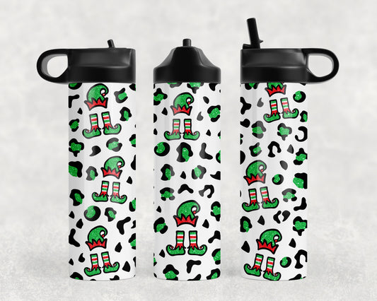 Christmas Elves Water Bottle - 481