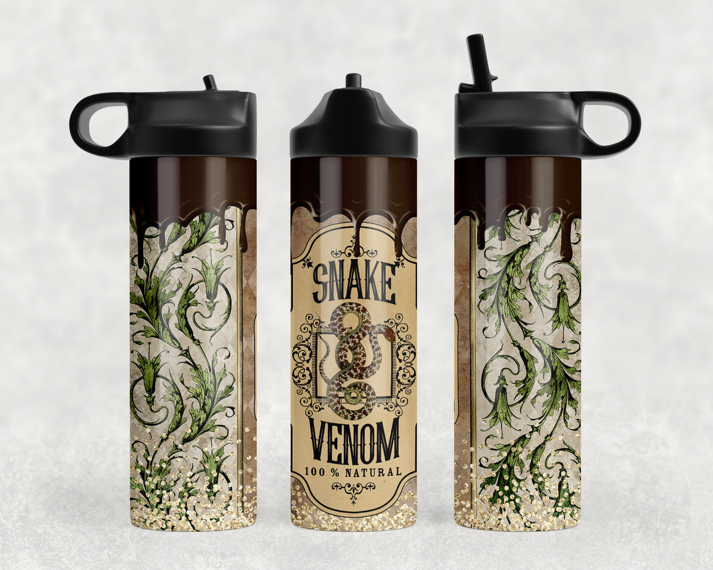 Snake Venom Water Bottle - 484