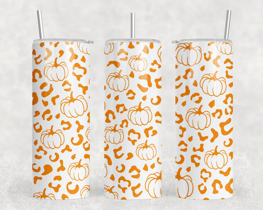 Fall Pumpkins 20oz Skinny Tumbler - 487