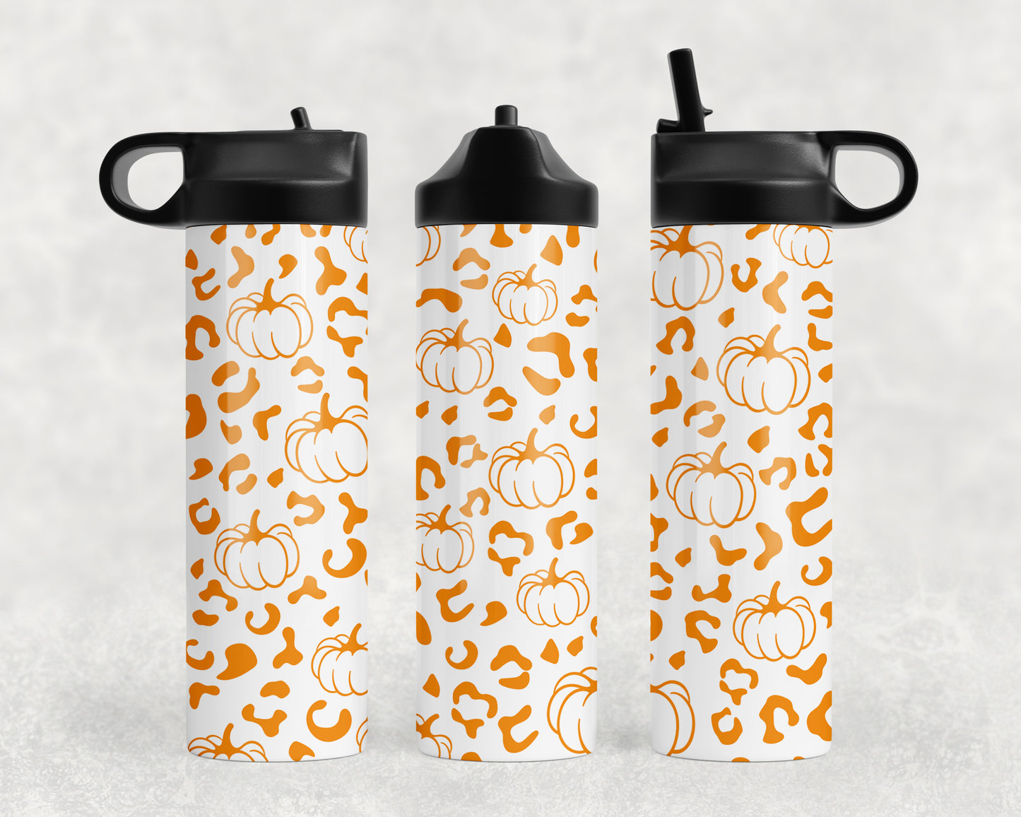 Fall Pumpkins Water Bottle - 487