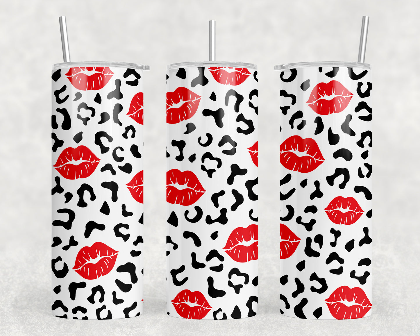 Lips 20oz Skinny Tumbler - 489