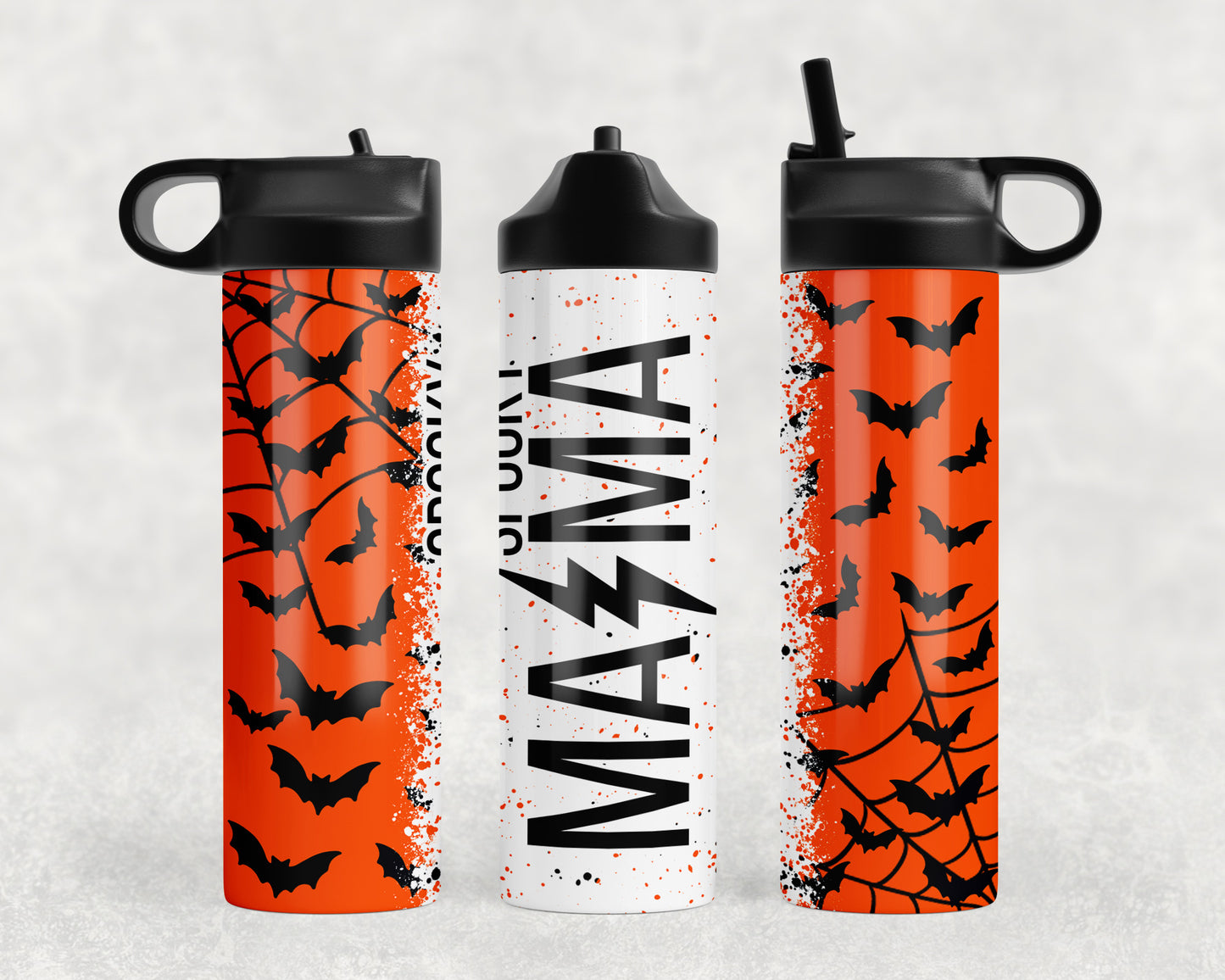 Spooky Mama Halloween  Water Bottle - 492