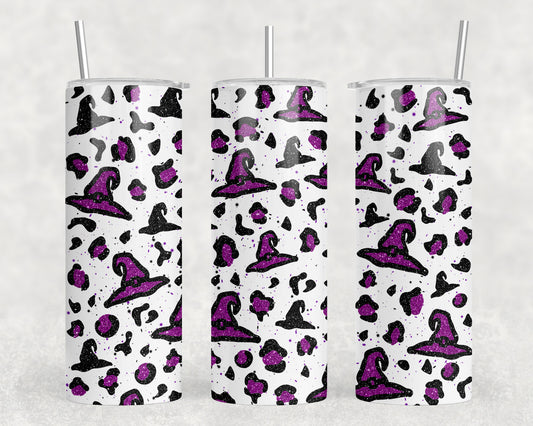 Halloween Witch Hats 20oz Skinny Tumbler - 495