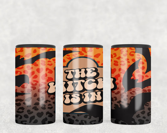 Halloween The Witch Is In 5-in-1 Can Hugger Tumbler - 497