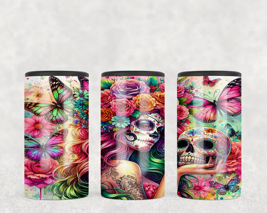 Sugar Skull 5-in-1 Can Hugger Tumbler - 5233