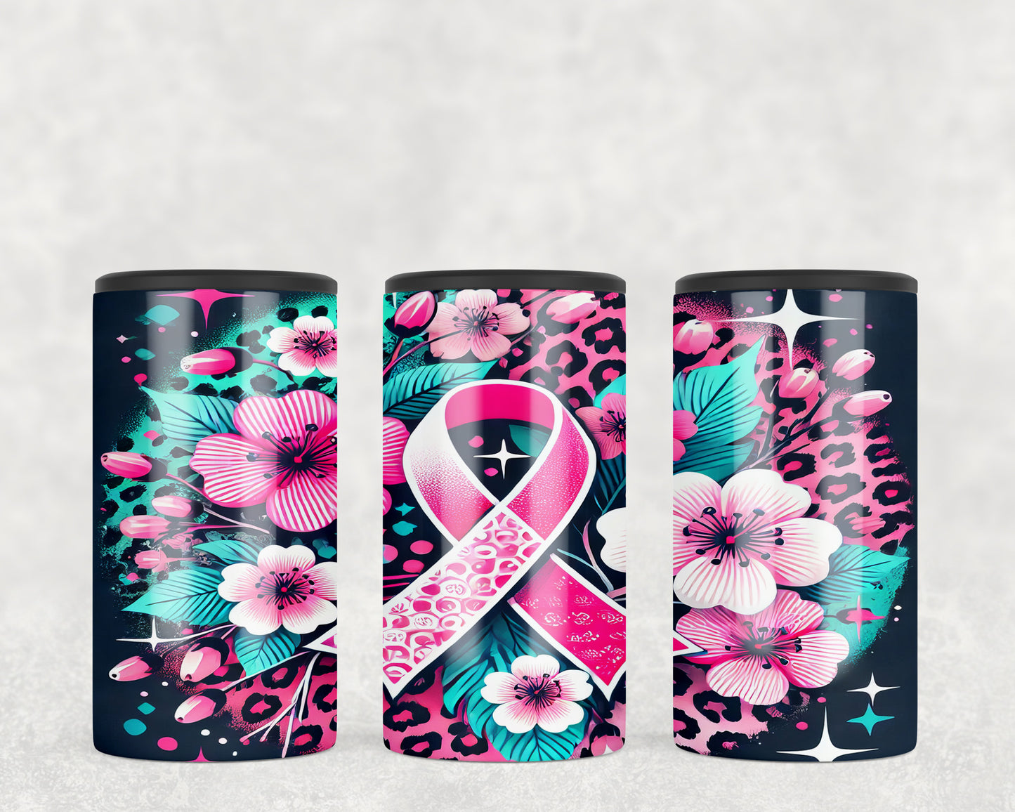 Breast Cancer Awareness 5-in-1 Can Hugger Tumbler - 5243