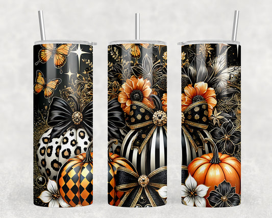 Fall Pumpkins 20oz Skinny Tumbler - 5270