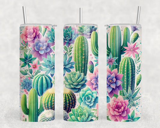 Cactus 20oz Skinny Tumbler - 5276