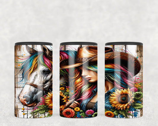 Horse Girl 5-in-1 Can Hugger Tumbler - 5281