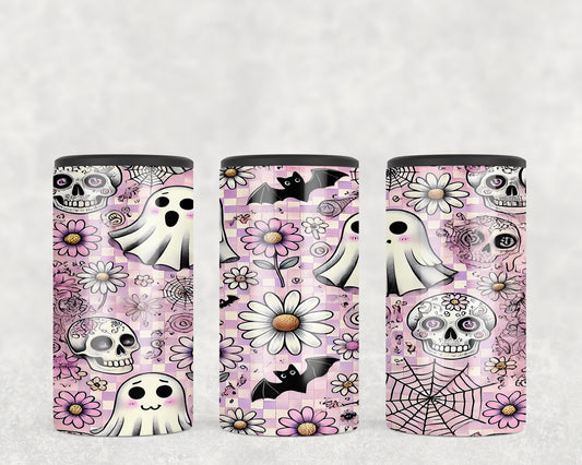 Cute Halloween Ghosts 5-in-1 Can Hugger Tumbler - 5285