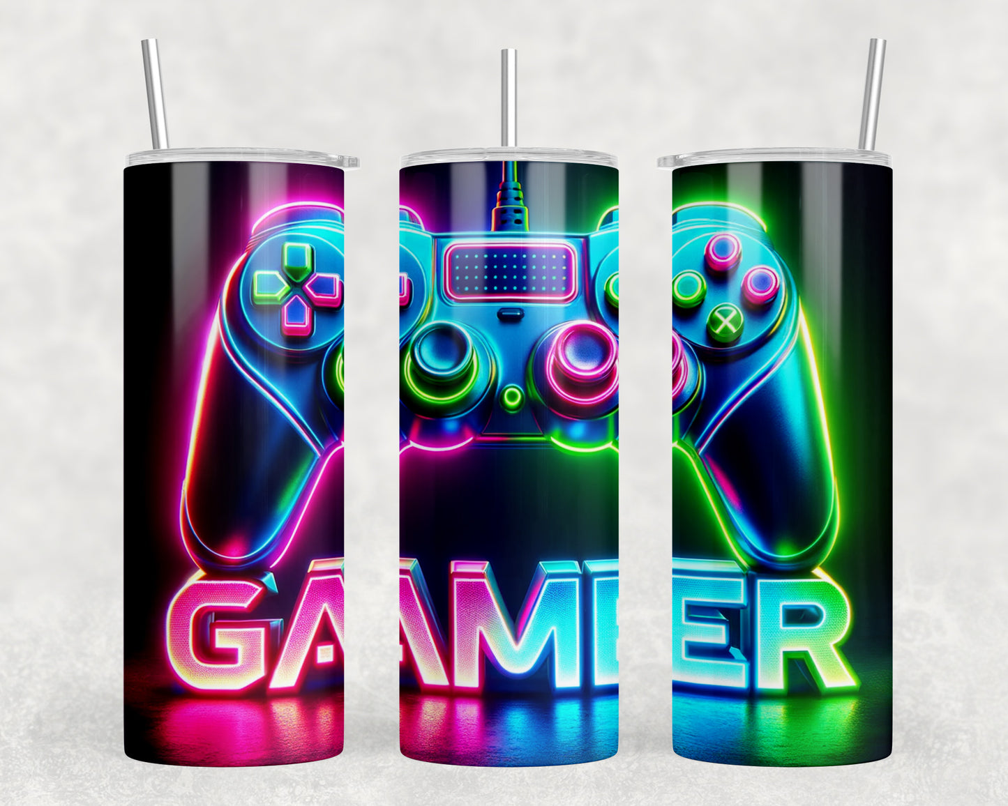 Gamer 20oz Skinny Tumbler - 5286