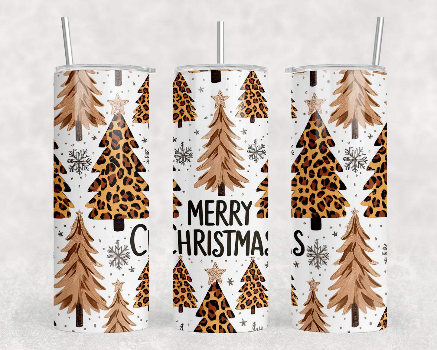 Merry Christmas 20oz Skinny Tumbler - 5287