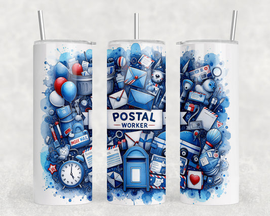 Postal Worker 20oz Skinny Tumbler - 5290