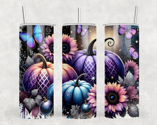 Fall Pumpkins 20oz Skinny Tumbler - 5296