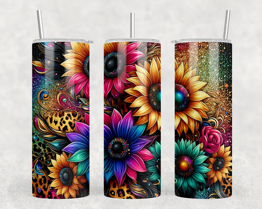 Sunflowers 20oz Skinny Tumbler - 5297